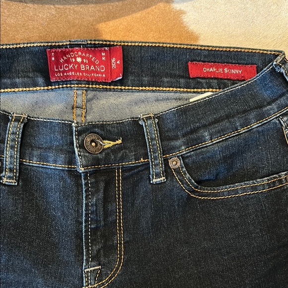 Lucky Brand Women’s Dark Blue Jeans - Picture 3 of 8